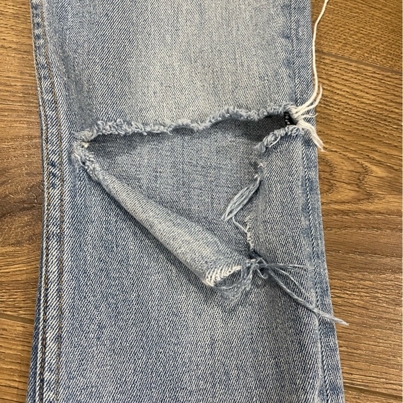 GRLFRND Karolina Cross Your Mind Denim Designer Jeans Slim Size 23 Distressed - Picture 8 of 15
